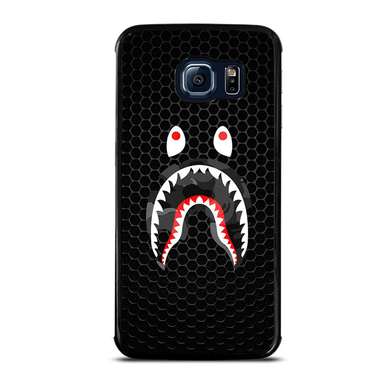 CAMO BAPE SHARK Samsung Galaxy S6 Edge Case Cover