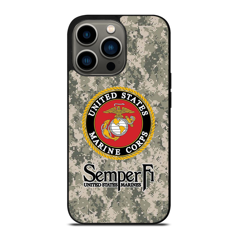 USMC US Marine Corps iPhone 13 Pro Case Cover