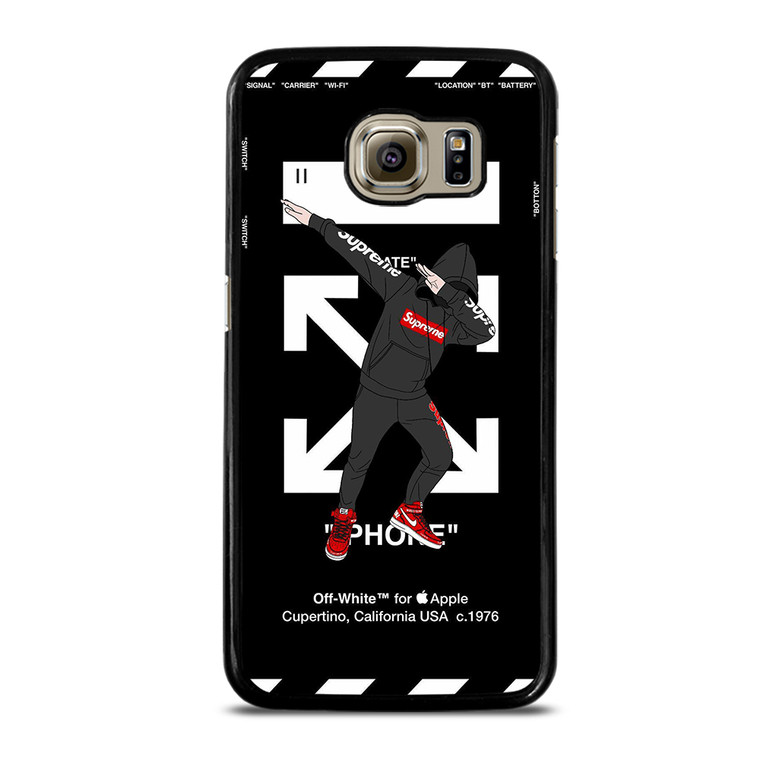 Off White Supreme Apple Samsung Galaxy S6 Case Cover