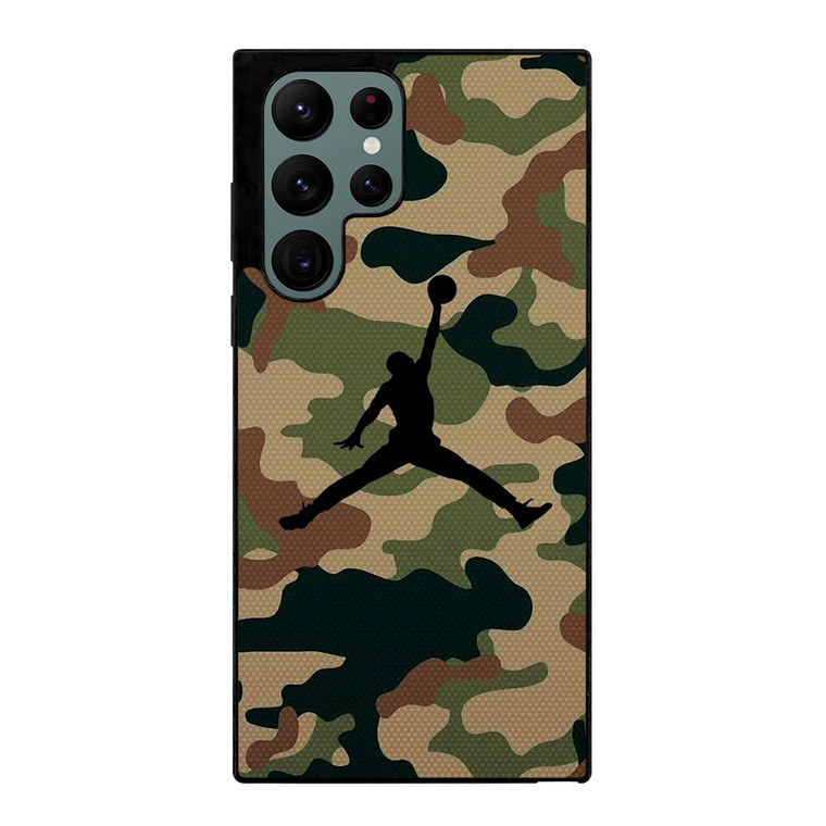 Camo Jordan Samsung Galaxy S22 Ultra 5G Case Cover