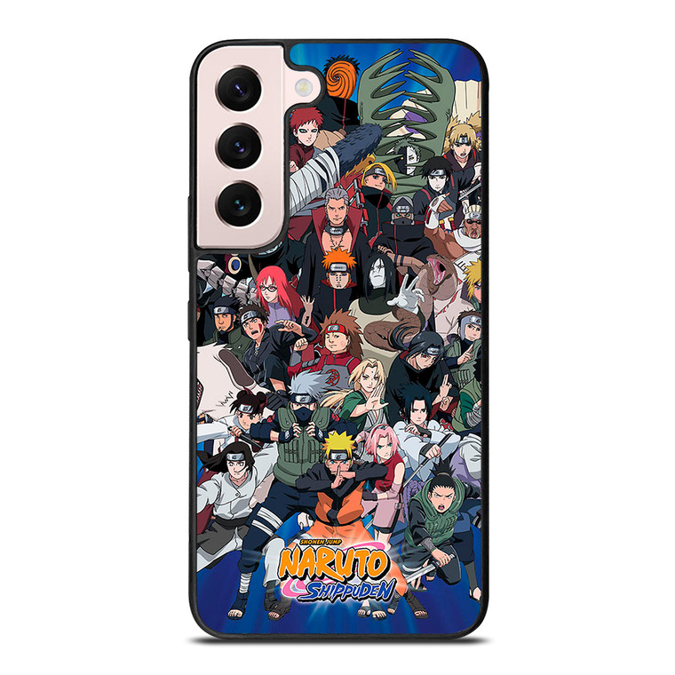 Naruto Shippuden Characters Samsung Galaxy S22 Plus 5G Case Cover