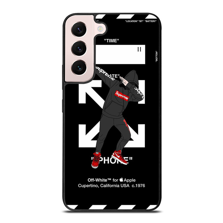 Off White Supreme Apple Samsung Galaxy S22 Plus 5G Case Cover