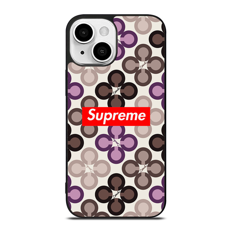 COACH SUPREME iPhone 13 Mini Case Cover