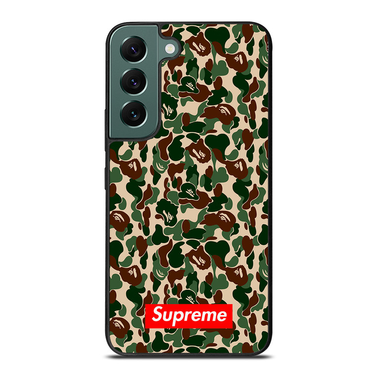 BAPE BATHING APE SUPREME Samsung Galaxy S22 5G Case Cover