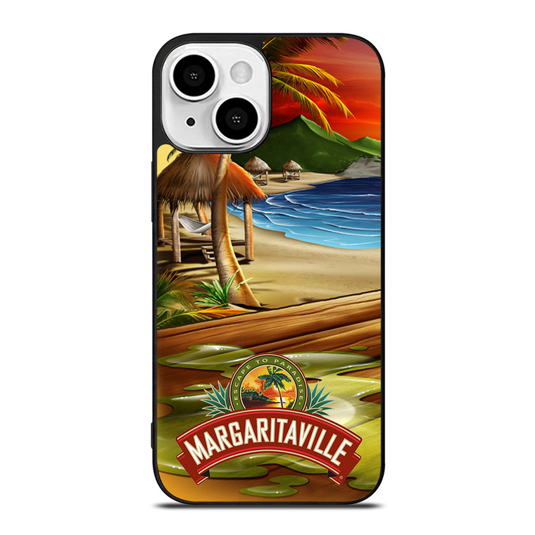 Escape to Paradise Margaritaville iPhone 13 Mini Case Cover