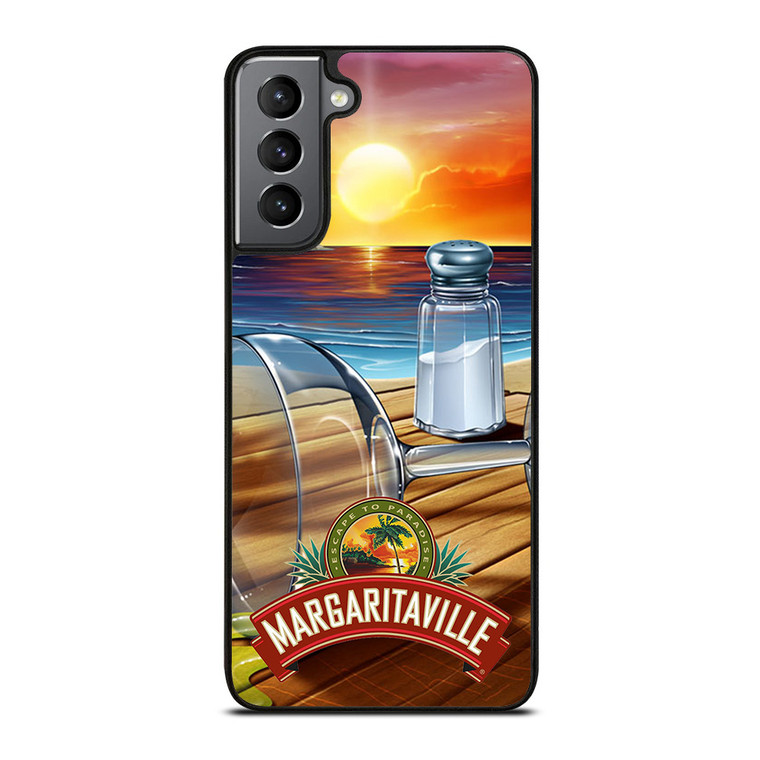 Margaritaville Sunset Wallpaper Samsung Galaxy S21 Plus 5G Case Cover