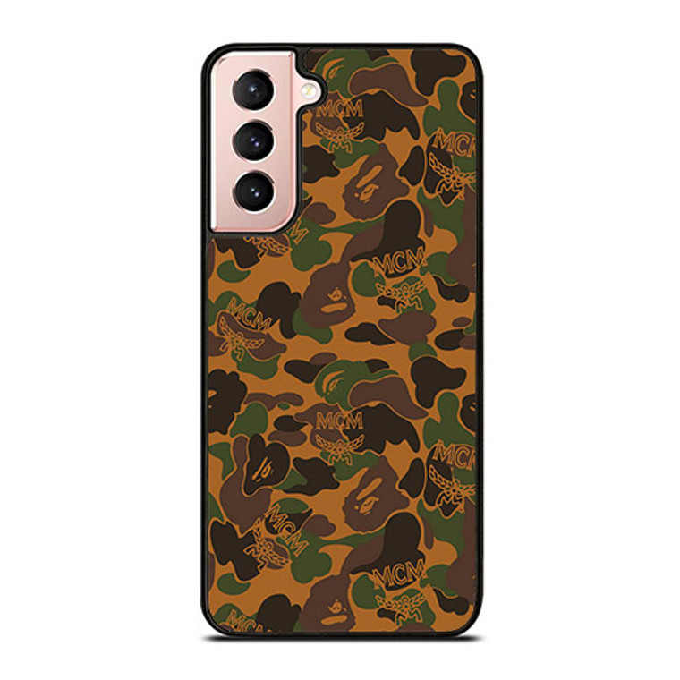 Camo MCM Worldwide Samsung Galaxy S21 5G Case Cover