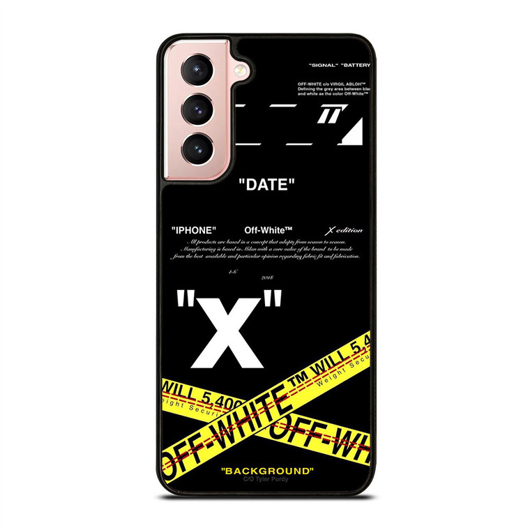 Hypebeast X Off White Samsung Galaxy S21 5G Case Cover