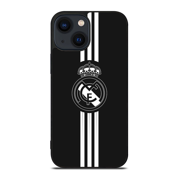 3 Stripes Real Madrid iPhone 14 Plus Case Cover