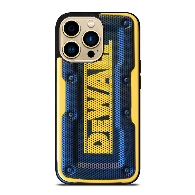 Dewalt Jobsite Bluetooth Wallpaper iPhone 14 Pro Max Case Cover