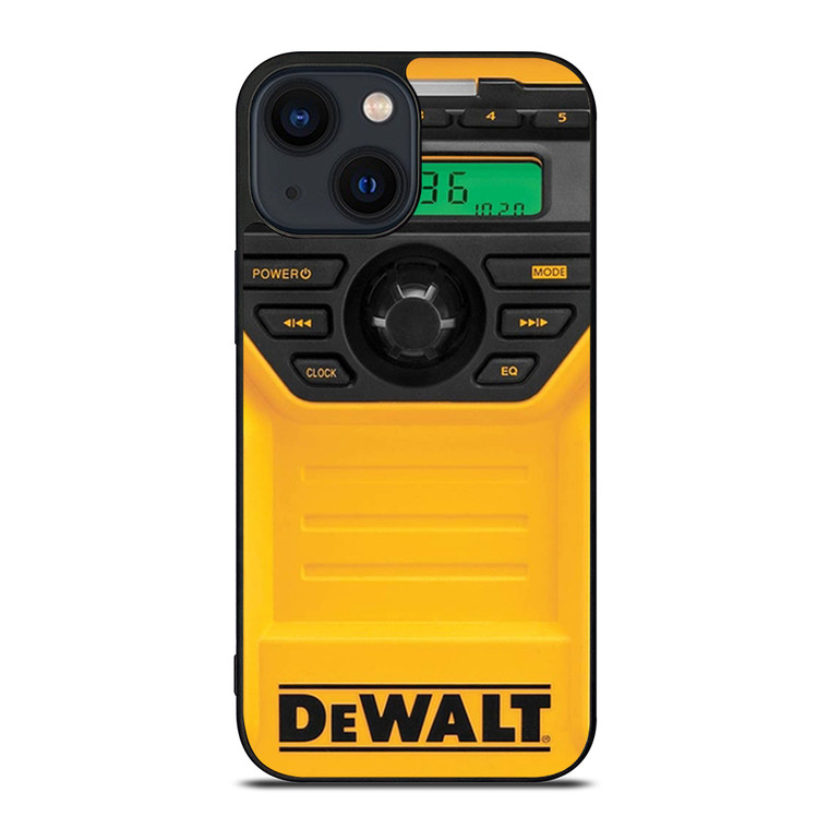 Dewalt Worksite Radio Image iPhone 14 Plus Case Cover