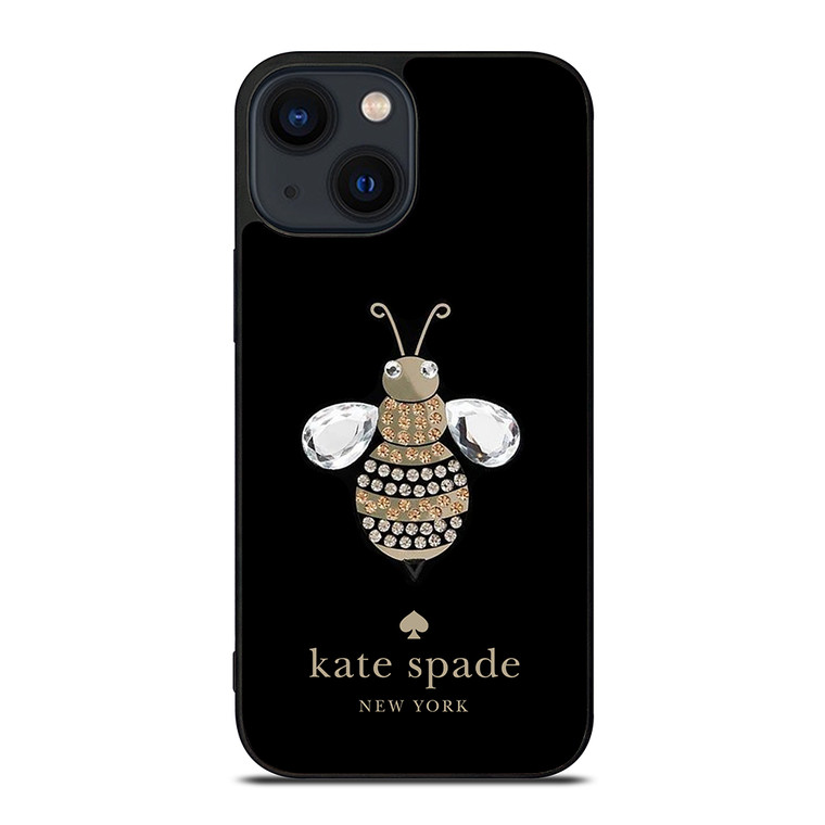 Kate Spade Bee Diamond Image iPhone 14 Plus Case Cover
