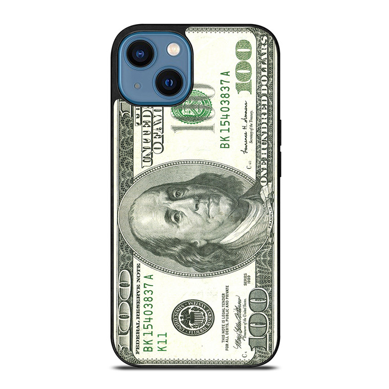 100 DOLLAR CASE iPhone 14 Case Cover