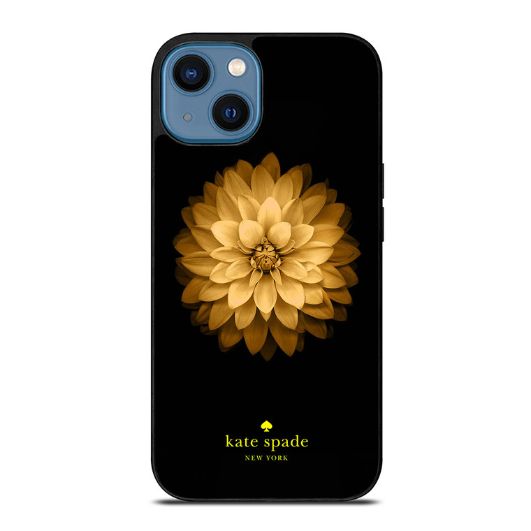 KATE SPADE YELLOW LOTUS iPhone 14 Case Cover