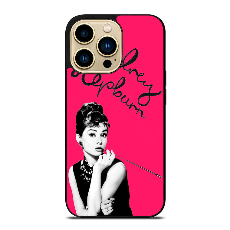 AUDREY HEPBURN THE ICON iPhone 14 Pro Max Case Cover