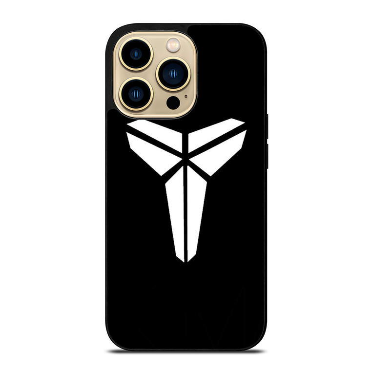 BLACK MAMBA LOGO BLACK iPhone 14 Pro Max Case Cover