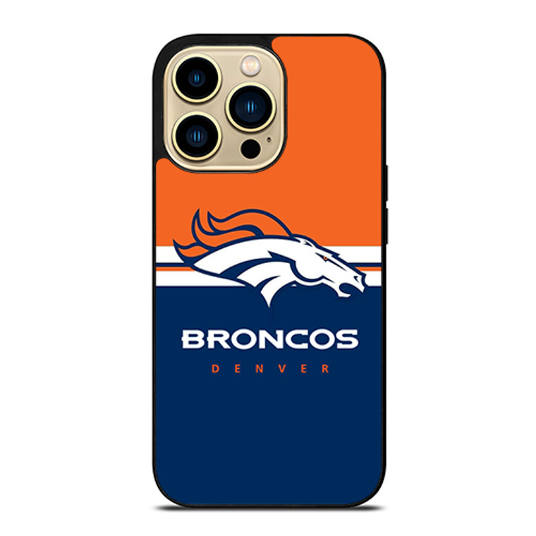 Denver Broncos NFL iPhone 14 Pro Max Case Cover