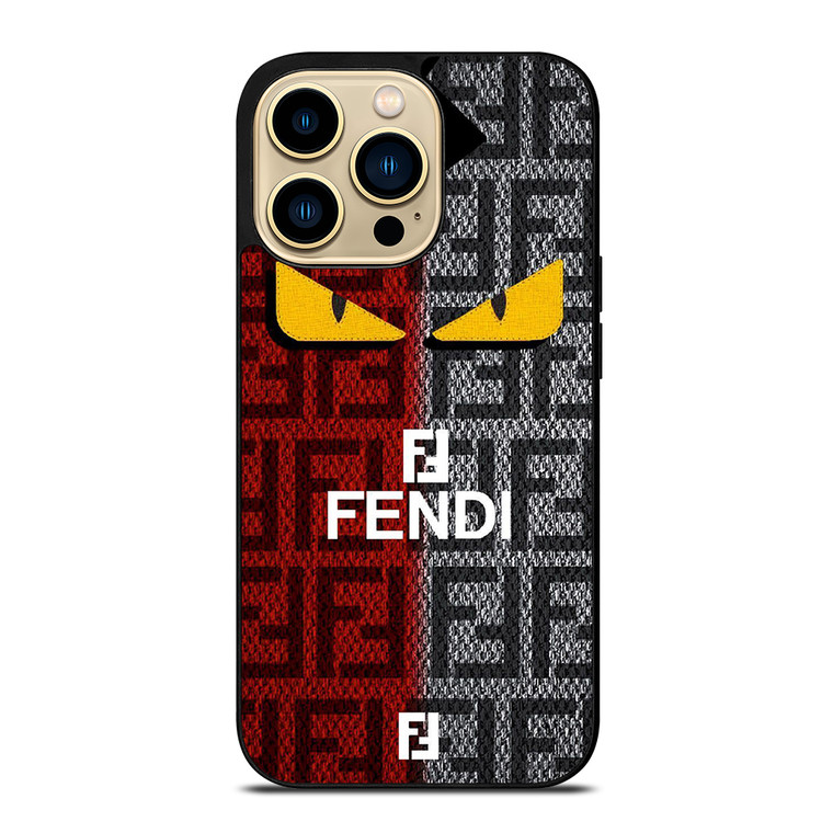 FENDI ROMA EYES LOGO iPhone 14 Pro Max Case Cover