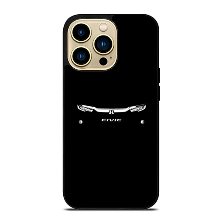 Honda Civic Face Lite iPhone 14 Pro Max Case Cover