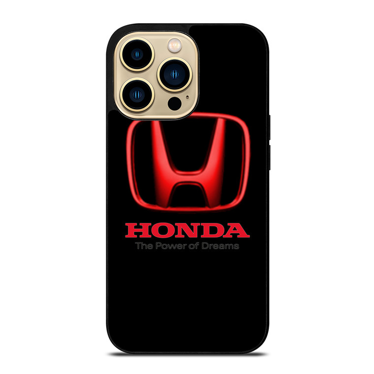 HONDA THE POWER OF DREAMS iPhone 14 Pro Max Case Cover