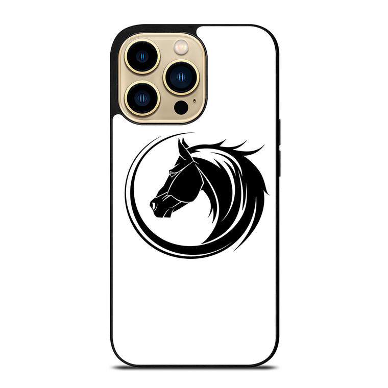 HORSE HEAD TRIBAL iPhone 14 Pro Max Case Cover