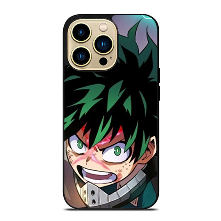 Izuku Midoriya Face iPhone 14 Pro Max Case Cover