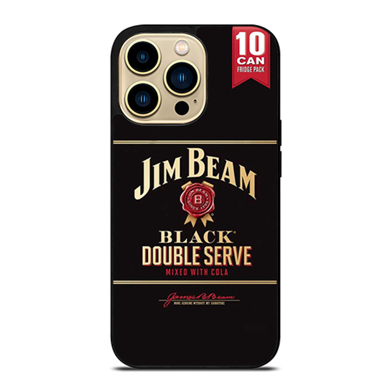 Jim Beam Black Mixed iPhone 14 Pro Max Case Cover