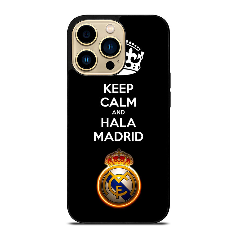 KEEP CALM AND HALA MADRID iPhone 14 Pro Max Case Cover