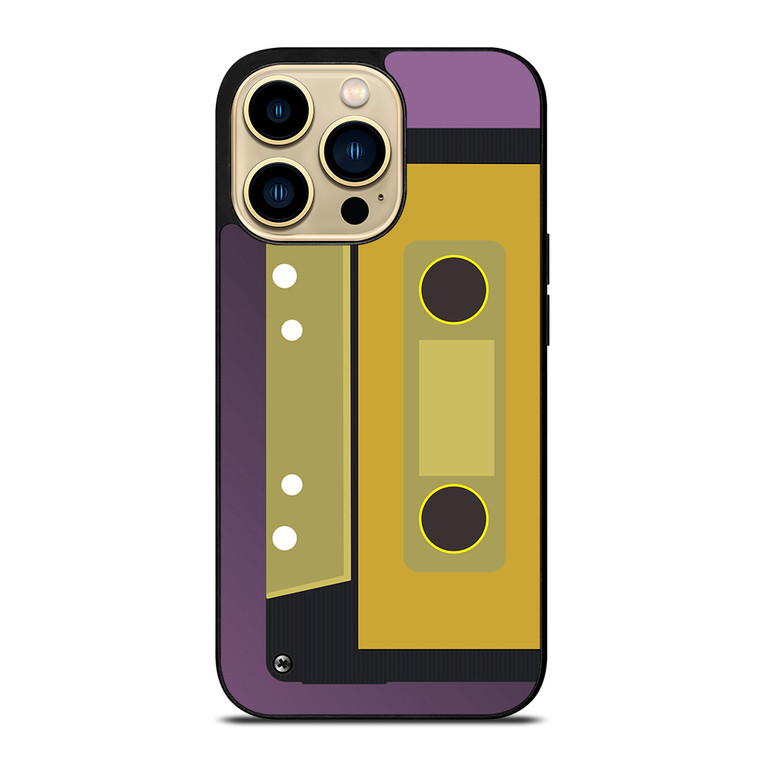 Retro Cassette Tape Vector iPhone 14 Pro Max Case Cover