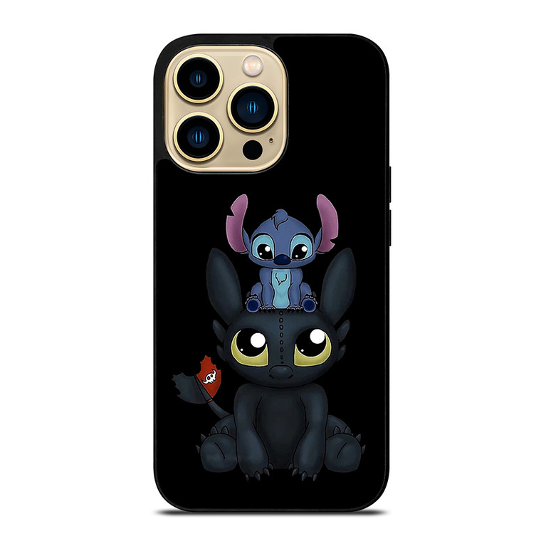 Toothless And Stitch iPhone 14 Pro Max Case Cover