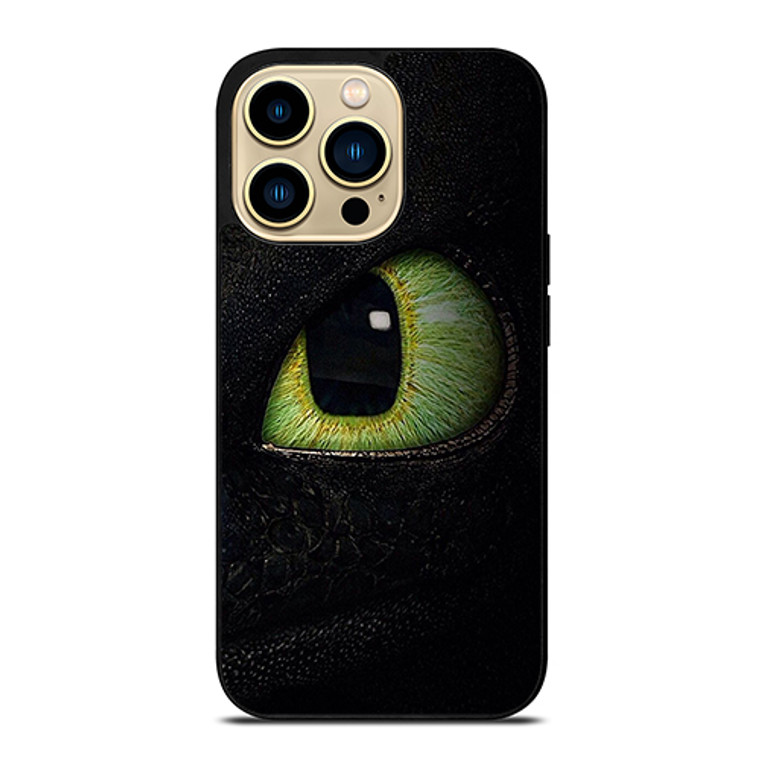 Toothless Dragon Big Eye iPhone 14 Pro Max Case Cover