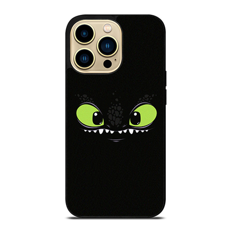Toothless Dragon Dark Smile iPhone 14 Pro Max Case Cover