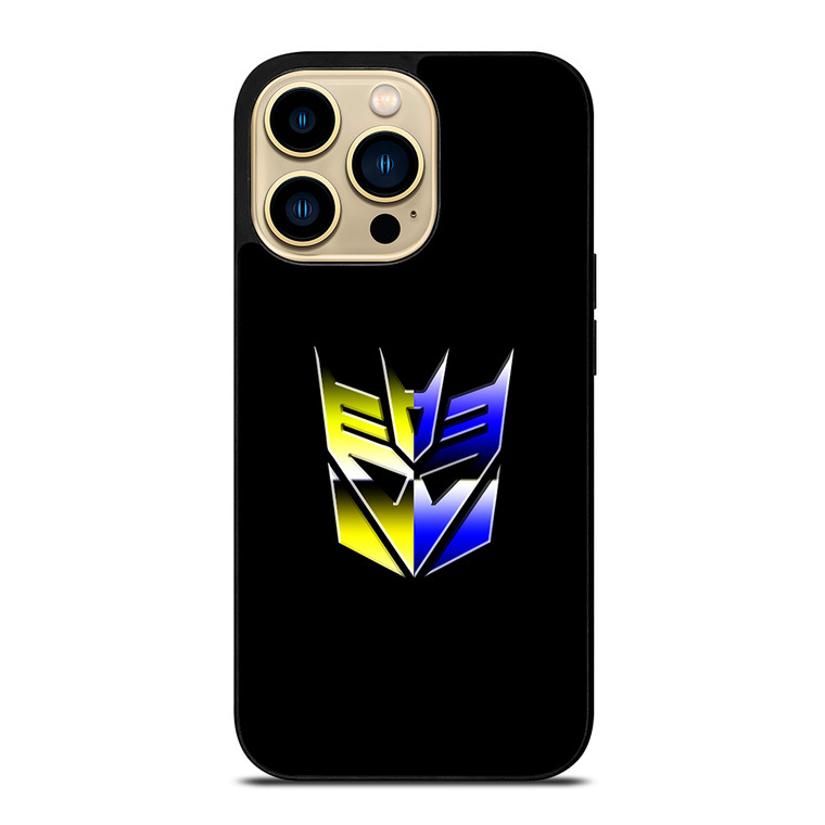 Transformers Decepticons Rainbow Logo iPhone 14 Pro Max Case Cover