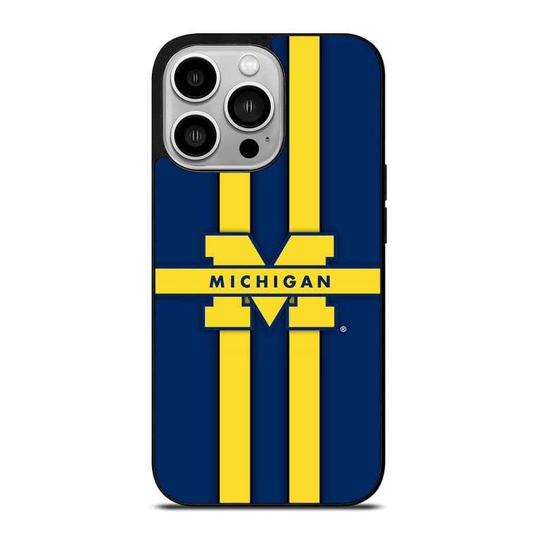 Michigan Wolverines Logo iPhone 14 Pro Case Cover