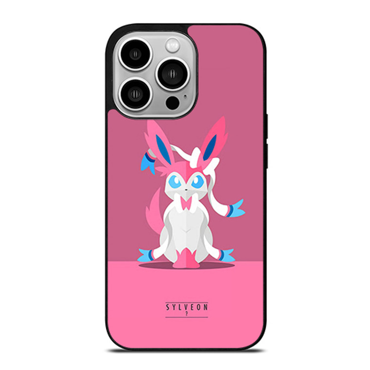 Pink Sylveon Pokemon iPhone 14 Pro Case Cover