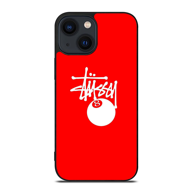 STUSSY IN RED iPhone 14 Plus Case Cover