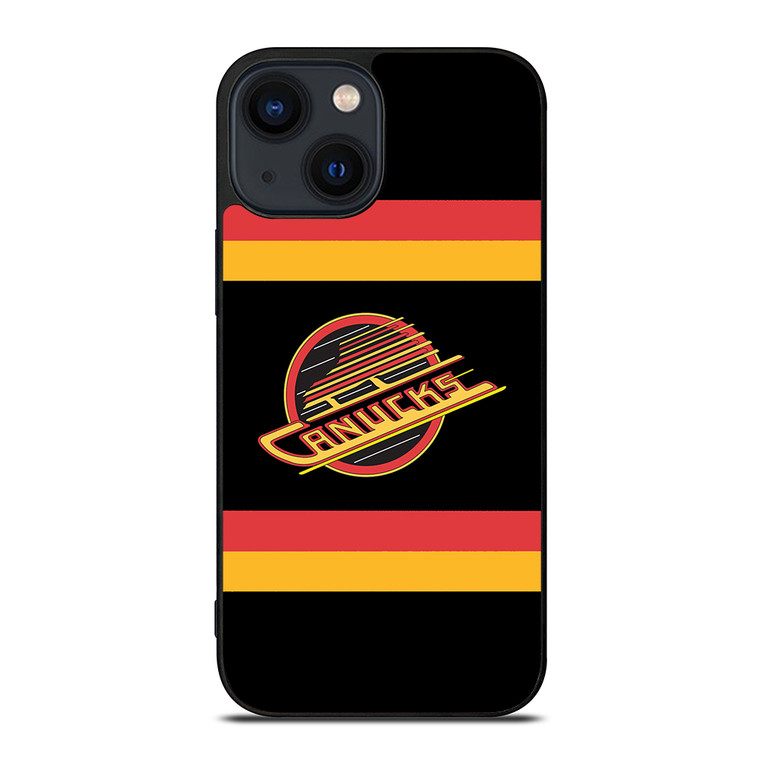 Vancouver Canucks Retro iPhone 14 Plus Case Cover