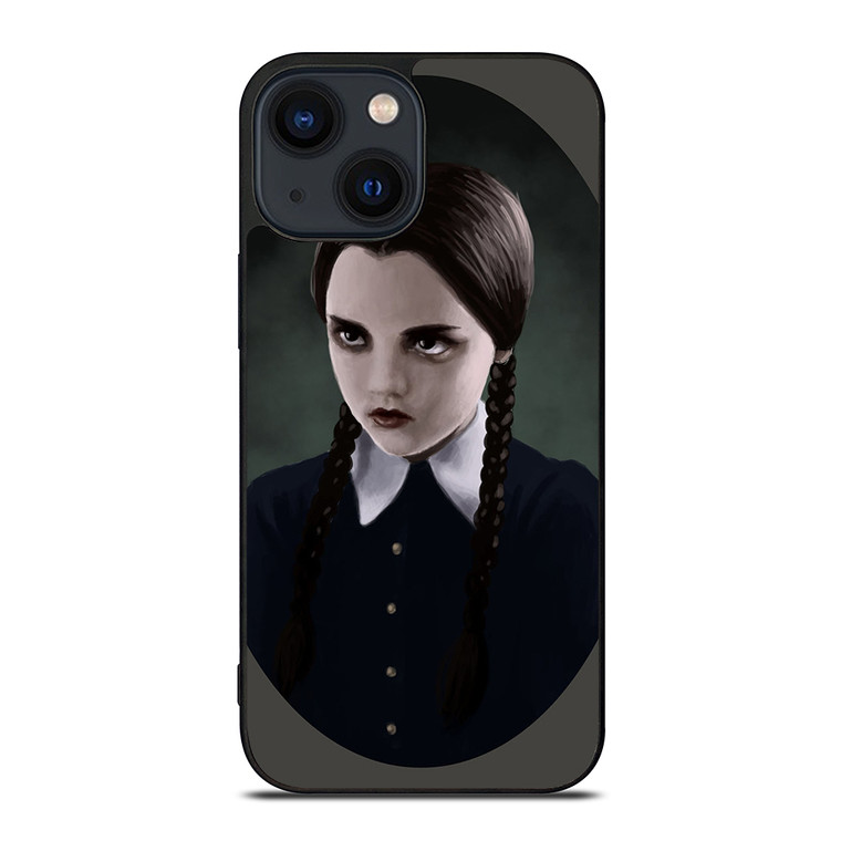 WEDNESDAY ADDAMS MIROR iPhone 14 Plus Case Cover