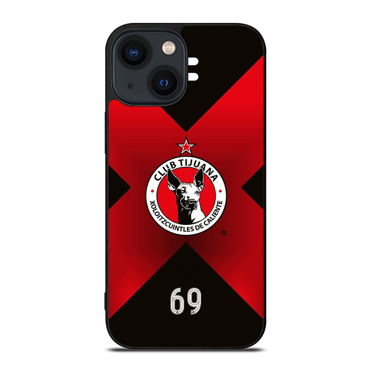 Xolos Tijuana Jersey Image 69 iPhone 14 Plus Case Cover