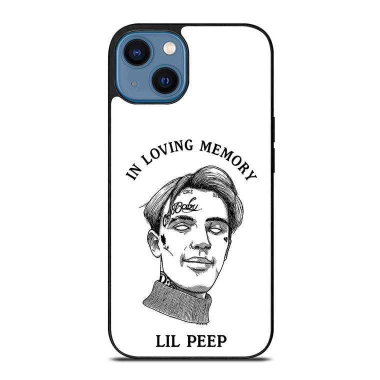 LIL PEEP IN WHITE MEMORY iPhone 14 Case Cover