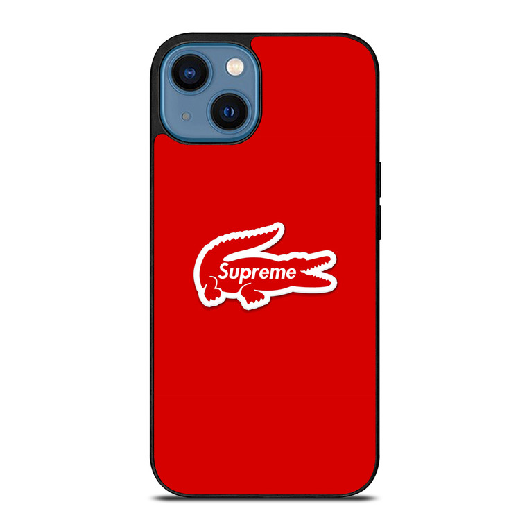 Supreme Red Wallpaper iPhone 14 Case Cover