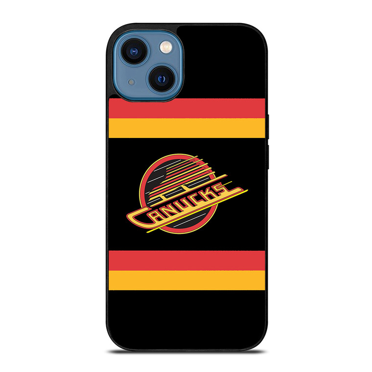 Vancouver Canucks Retro iPhone 14 Case Cover