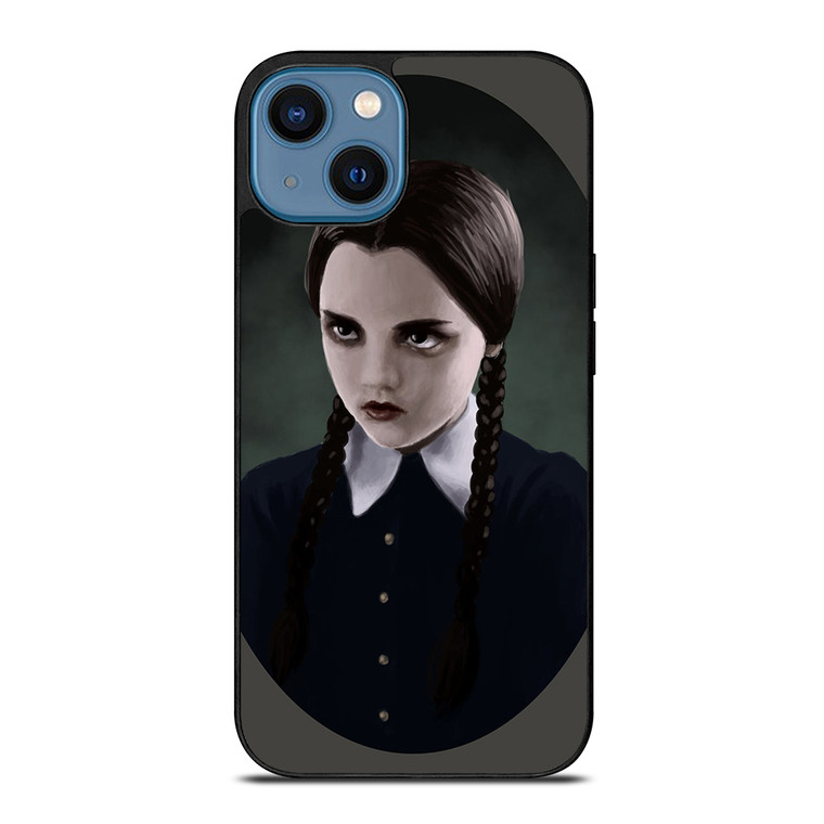 WEDNESDAY ADDAMS MIROR iPhone 14 Case Cover