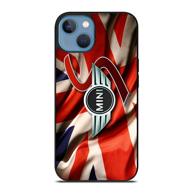 MINI COOPER LOGO FLAG iPhone 13 Case Cover