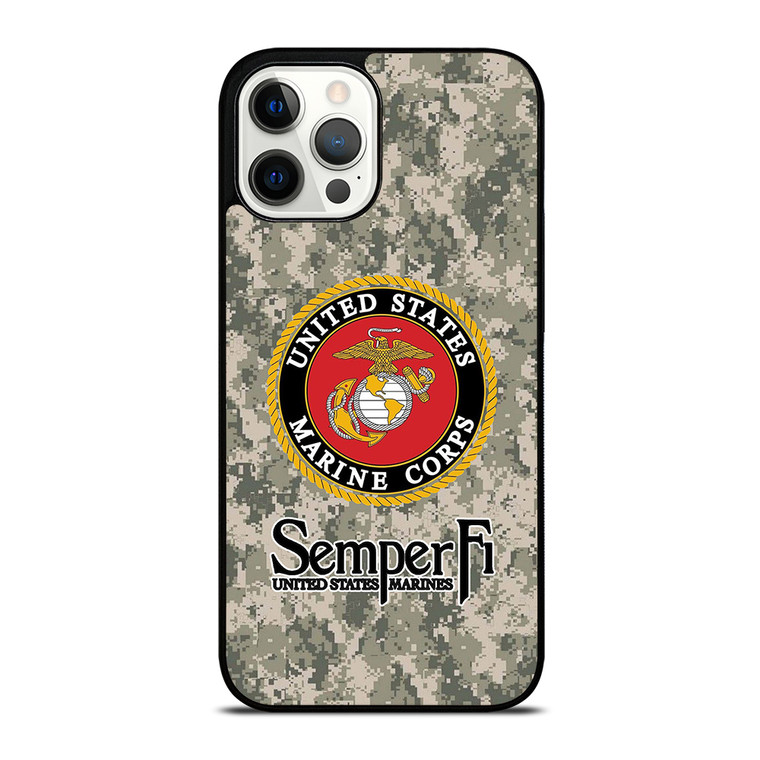 USMC US Marine Corps iPhone 12 Pro Max Case Cover