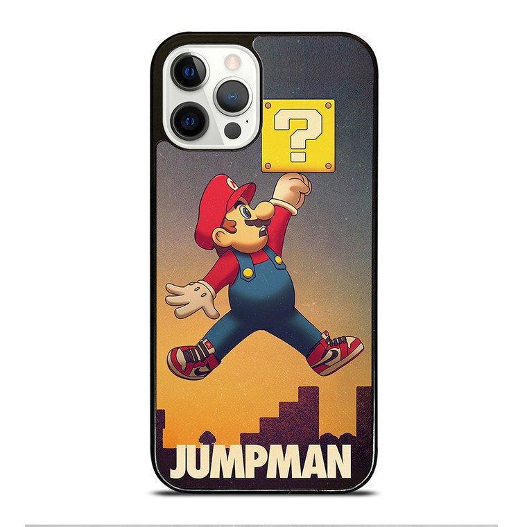 Air Jordan Mario Bross iPhone 12 Pro Case Cover
