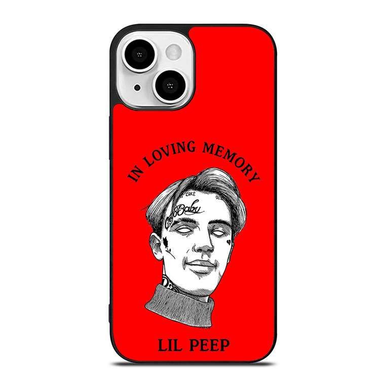 LIL PEEP IN RED MEMORY iPhone 13 Mini Case Cover