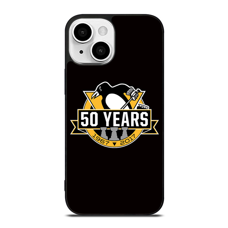 PITTSBURGH PENGUINS 50 YEARS iPhone 13 Mini Case Cover