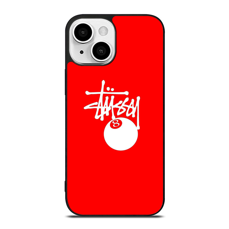 STUSSY IN RED iPhone 13 Mini Case Cover