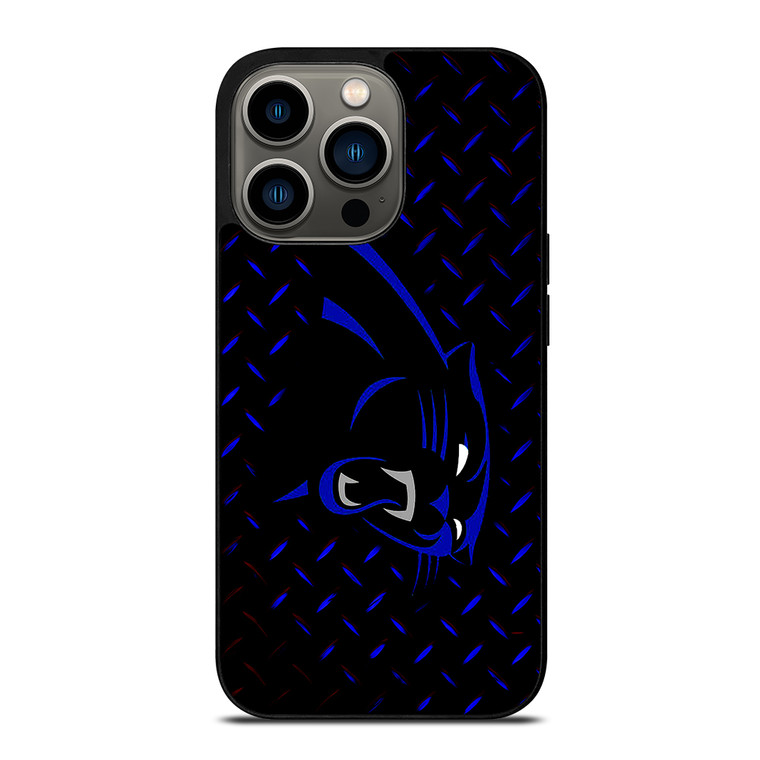 Metal Caroline Panthers iPhone 13 Pro Case Cover
